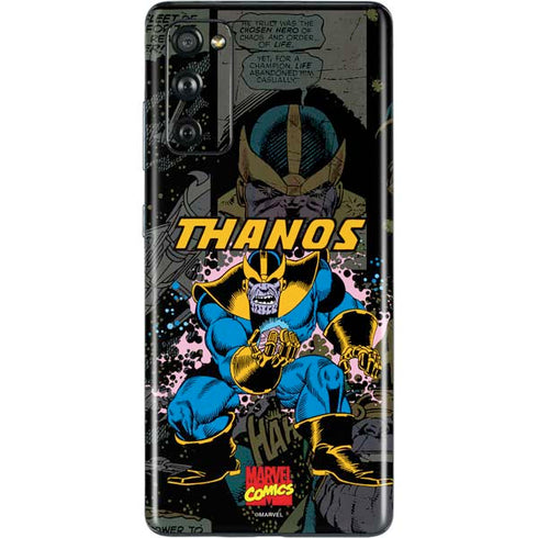 Marvel Classic Comics Thanos Galaxy S20 Fan Edition Skin